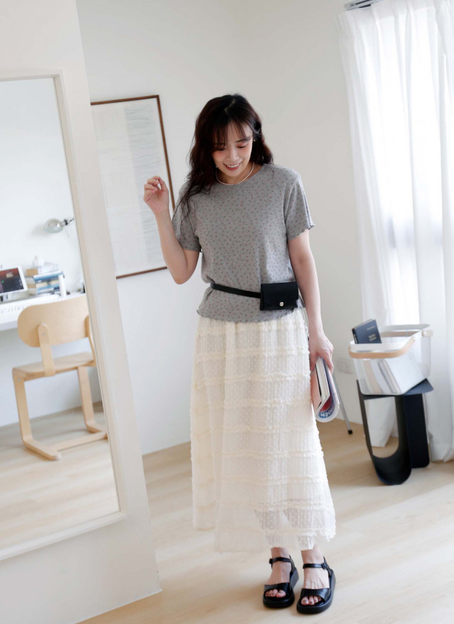 BS韓國洛伊點點層次裙