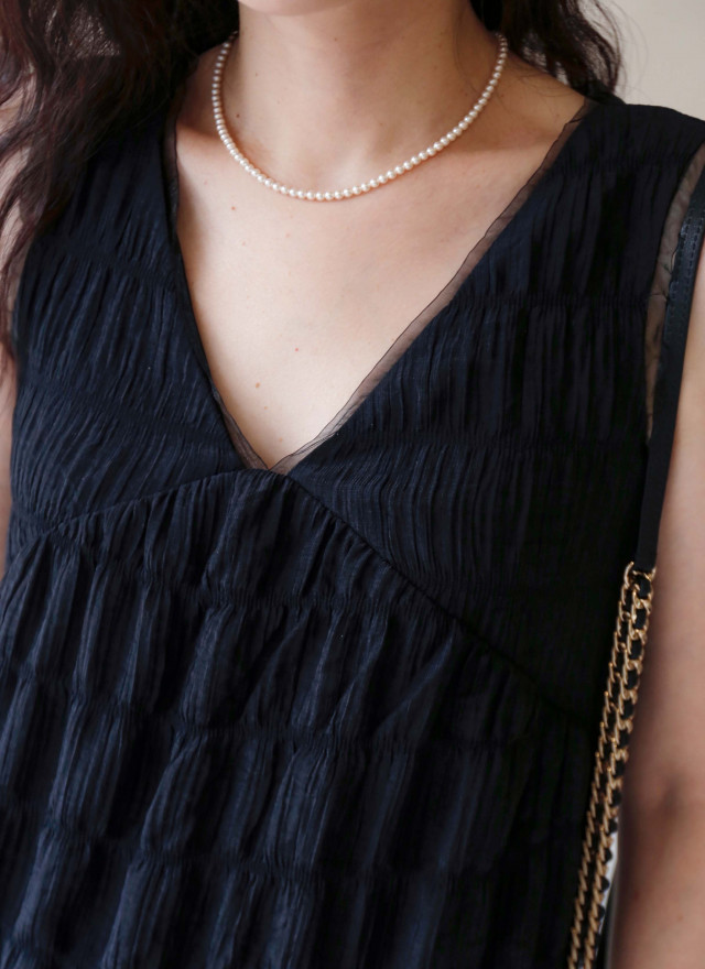 BS韓國秀雅紋理小洋裝(兩色)