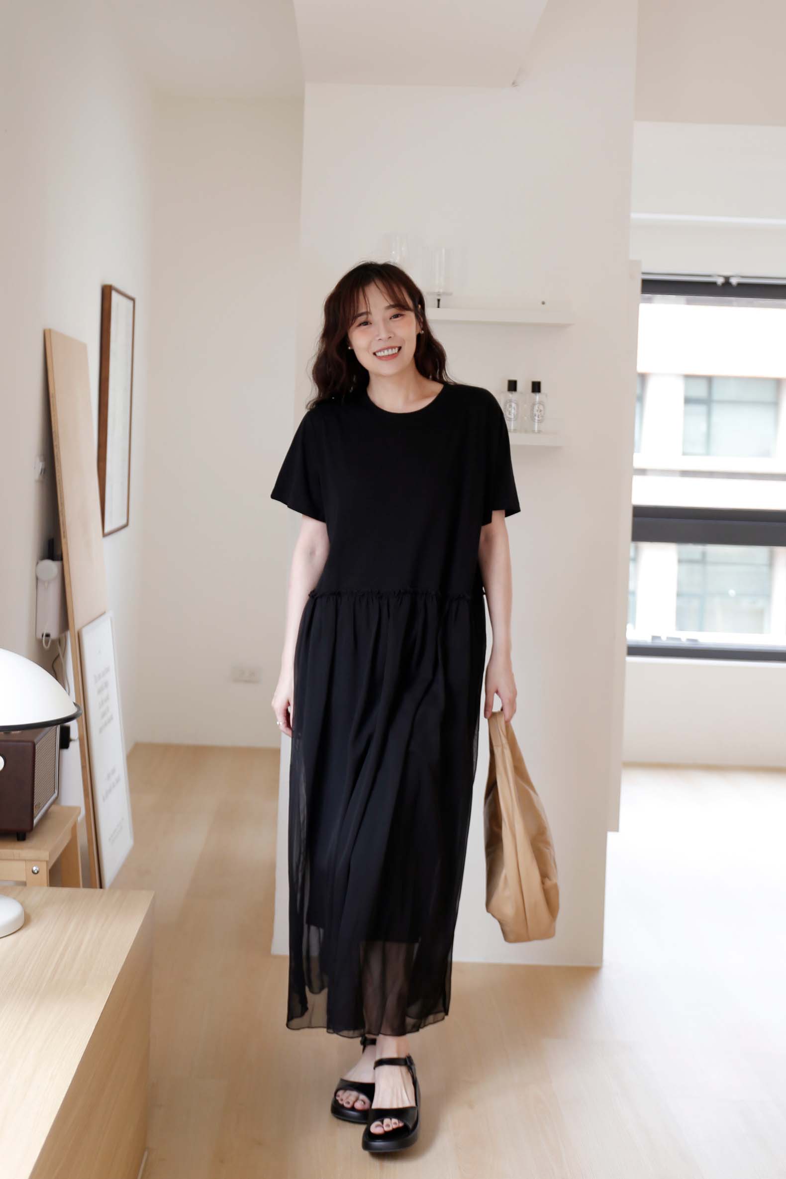 BS韓國荷娜柔紗洋裝