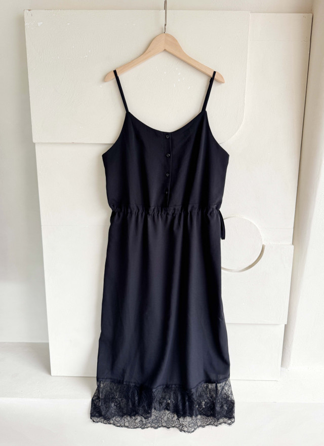 BS韓國瑞希拼接蕾絲洋裝