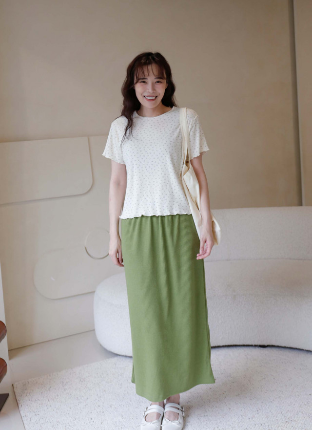 BS韓國洛緹碎花上衣(兩色)