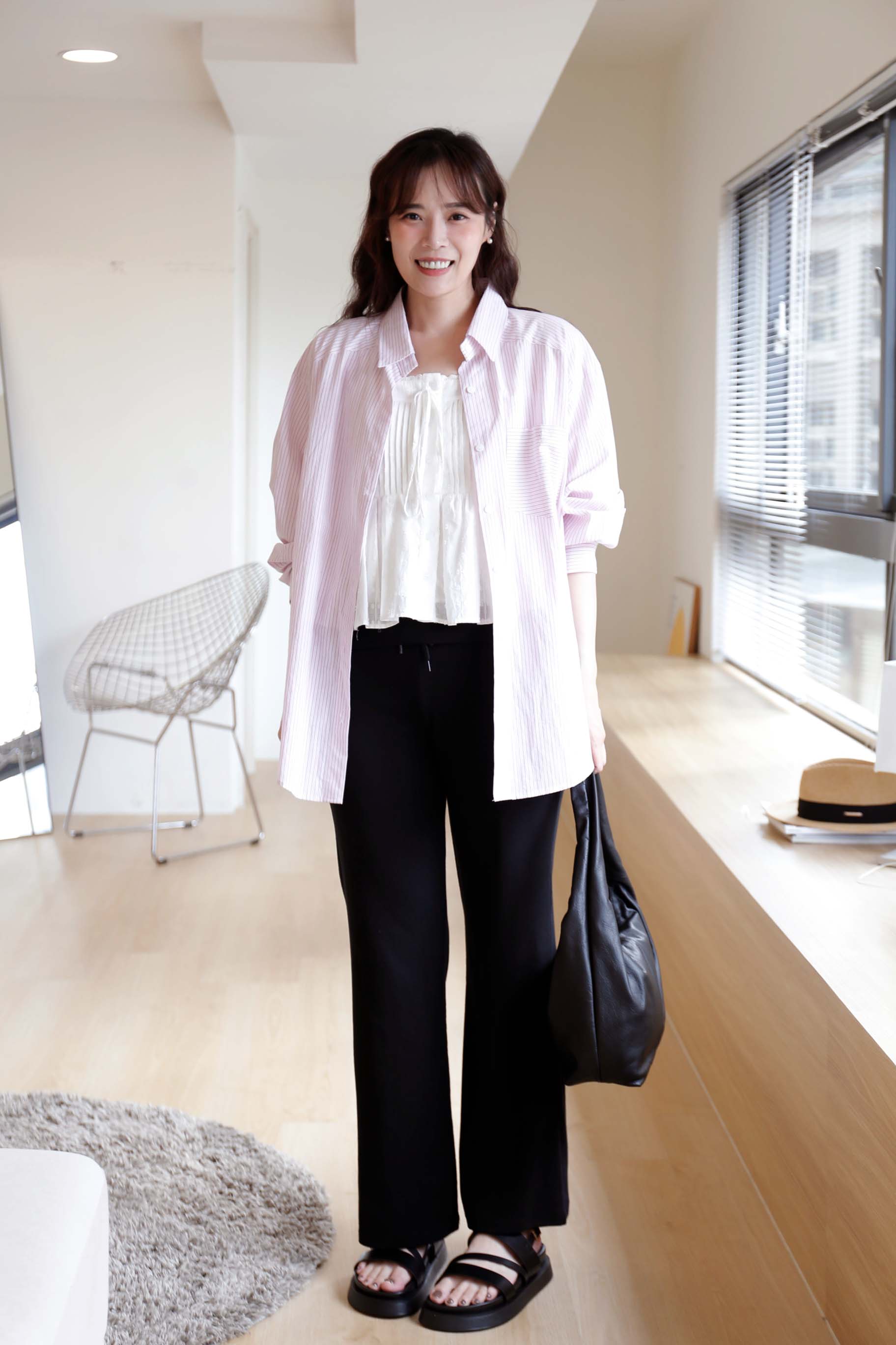 BS韓國雅宣厚底涼拖鞋(兩色)