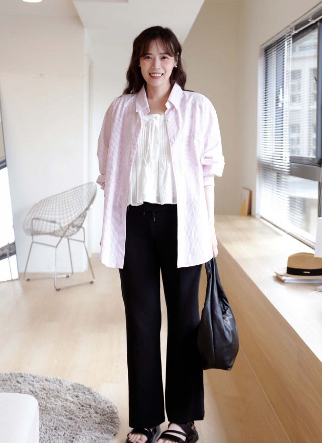 BS韓國雅宣厚底涼拖鞋(兩色)