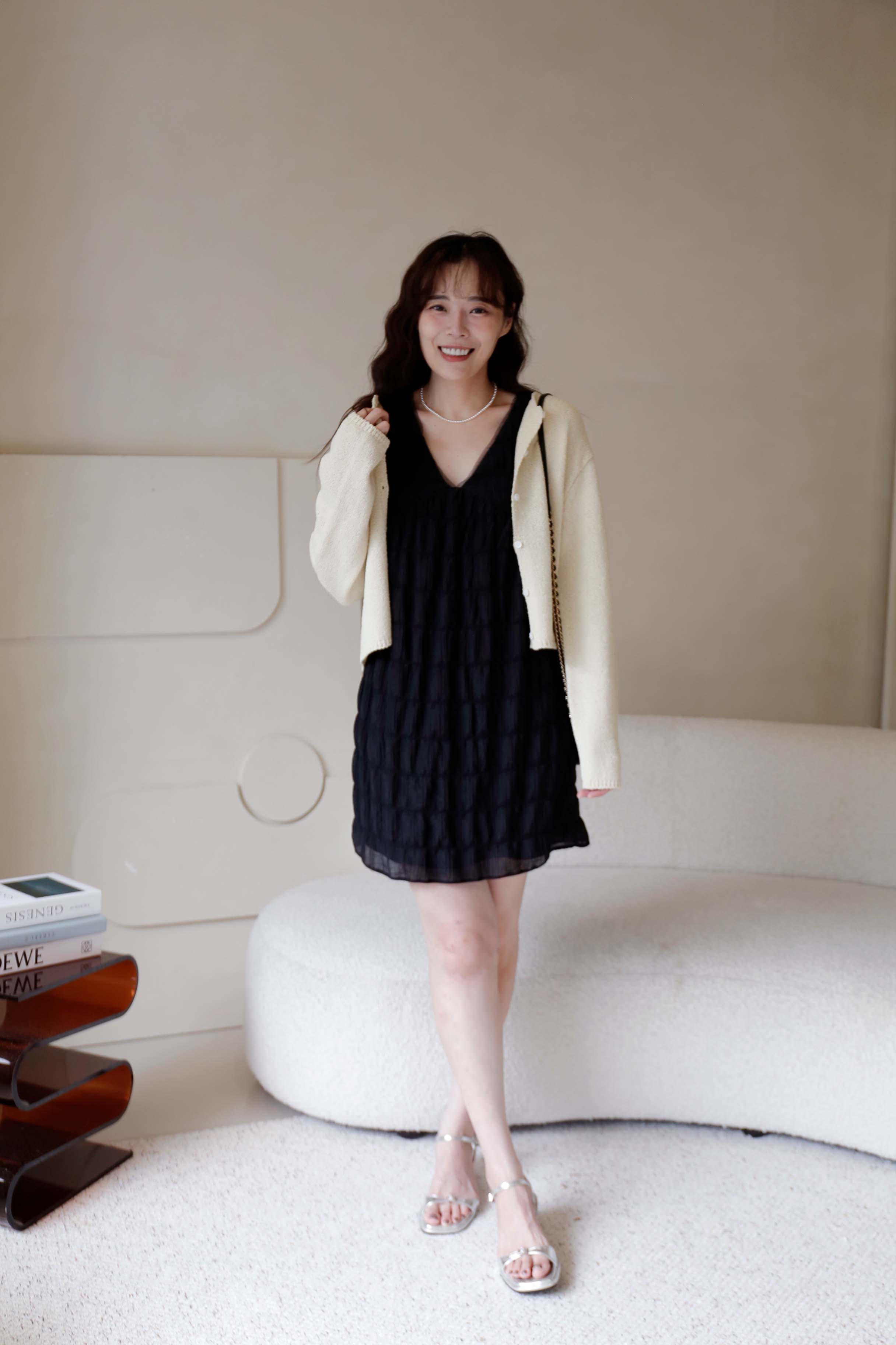 BS韓國秀雅紋理小洋裝(兩色)