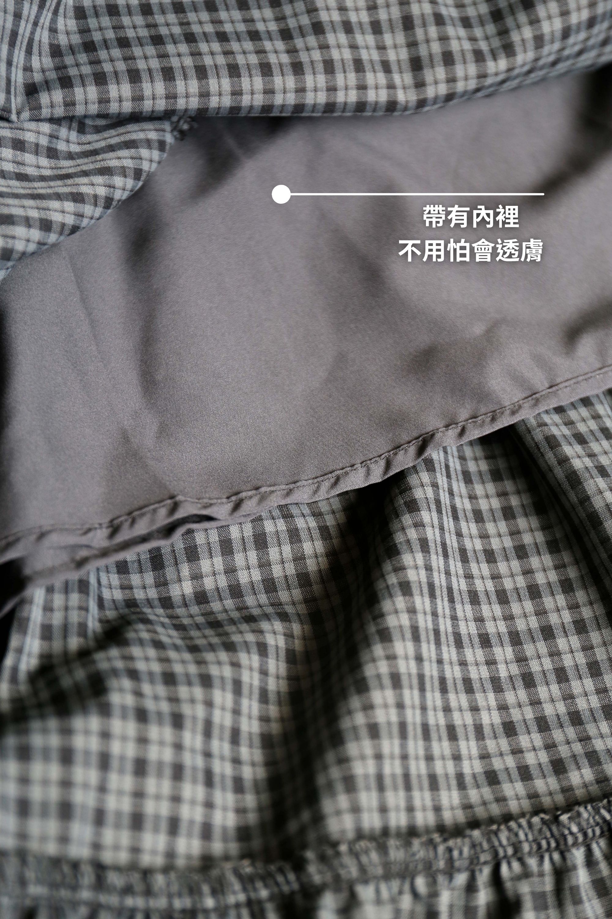 BS韓國藝書格子長裙