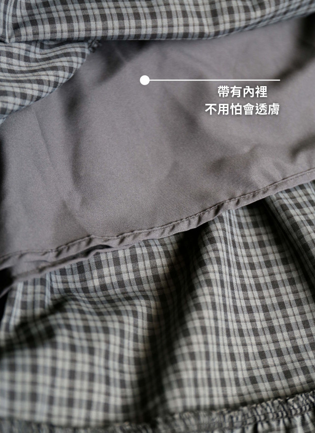 BS韓國藝書格子長裙