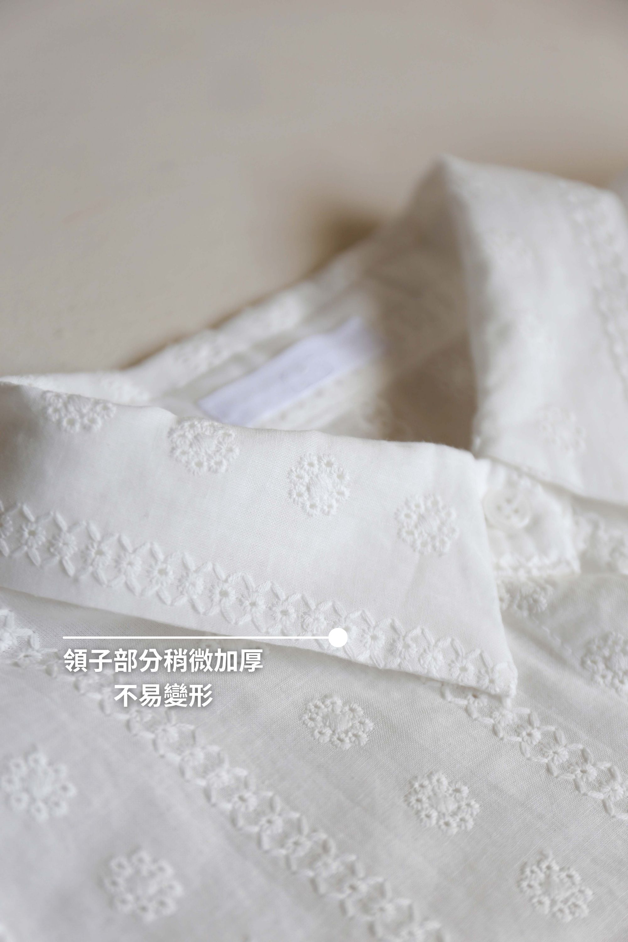 BS韓國瑞恩鏤空刺繡襯衫