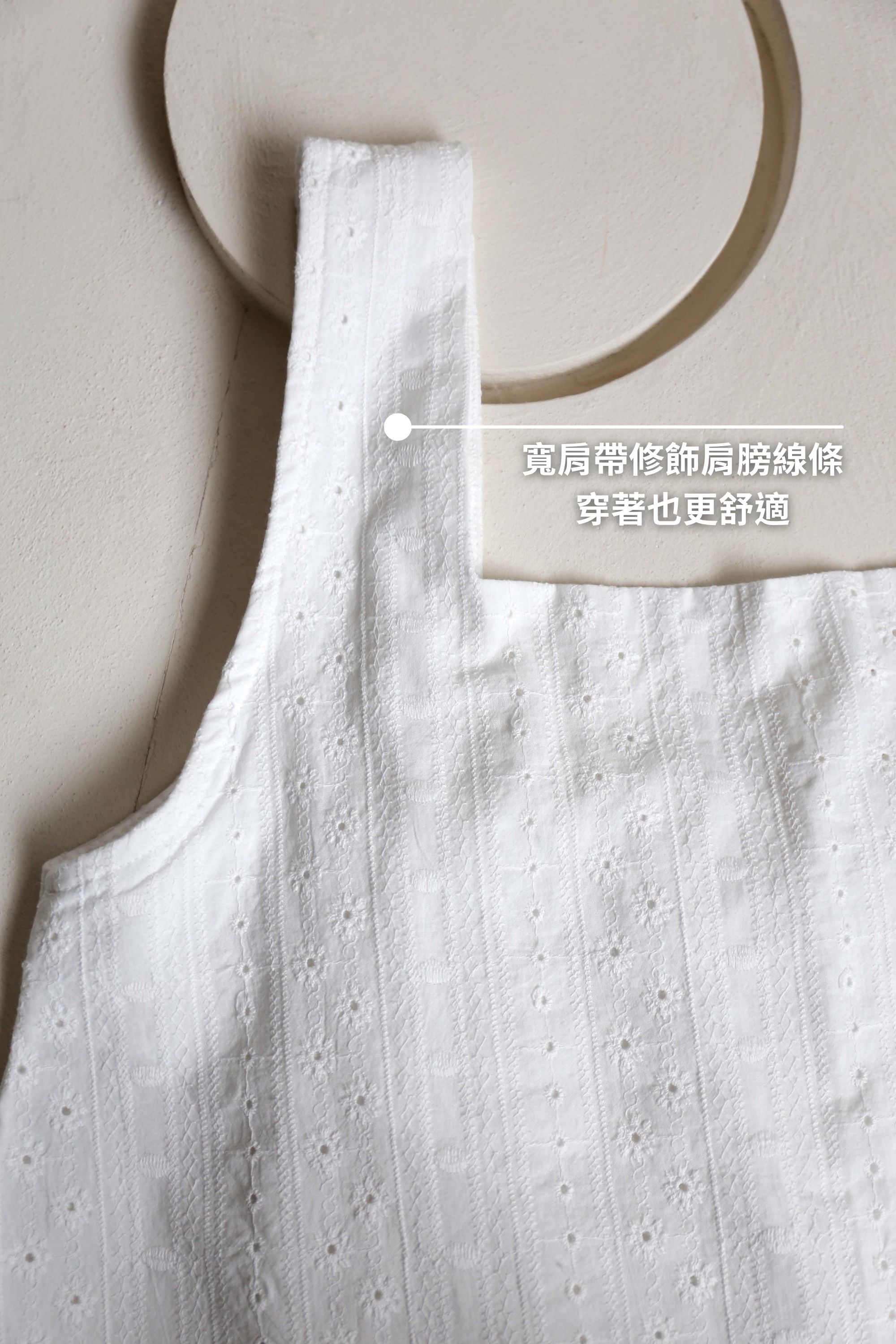 BS韓國方領刺繡背心(兩色)