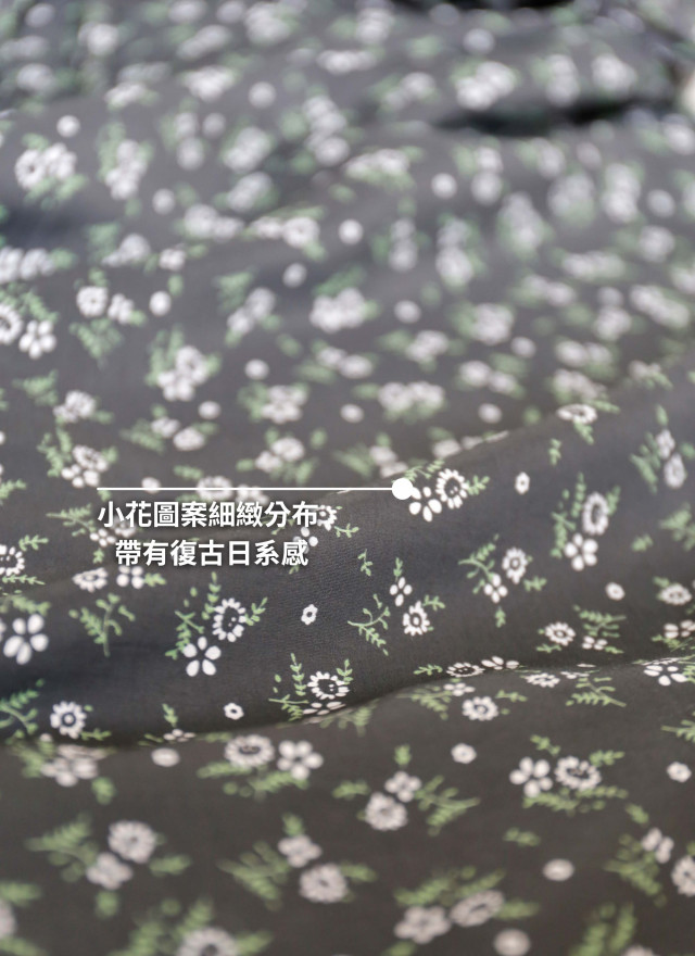 BS韓國敏雅碎花長洋裝(兩色)