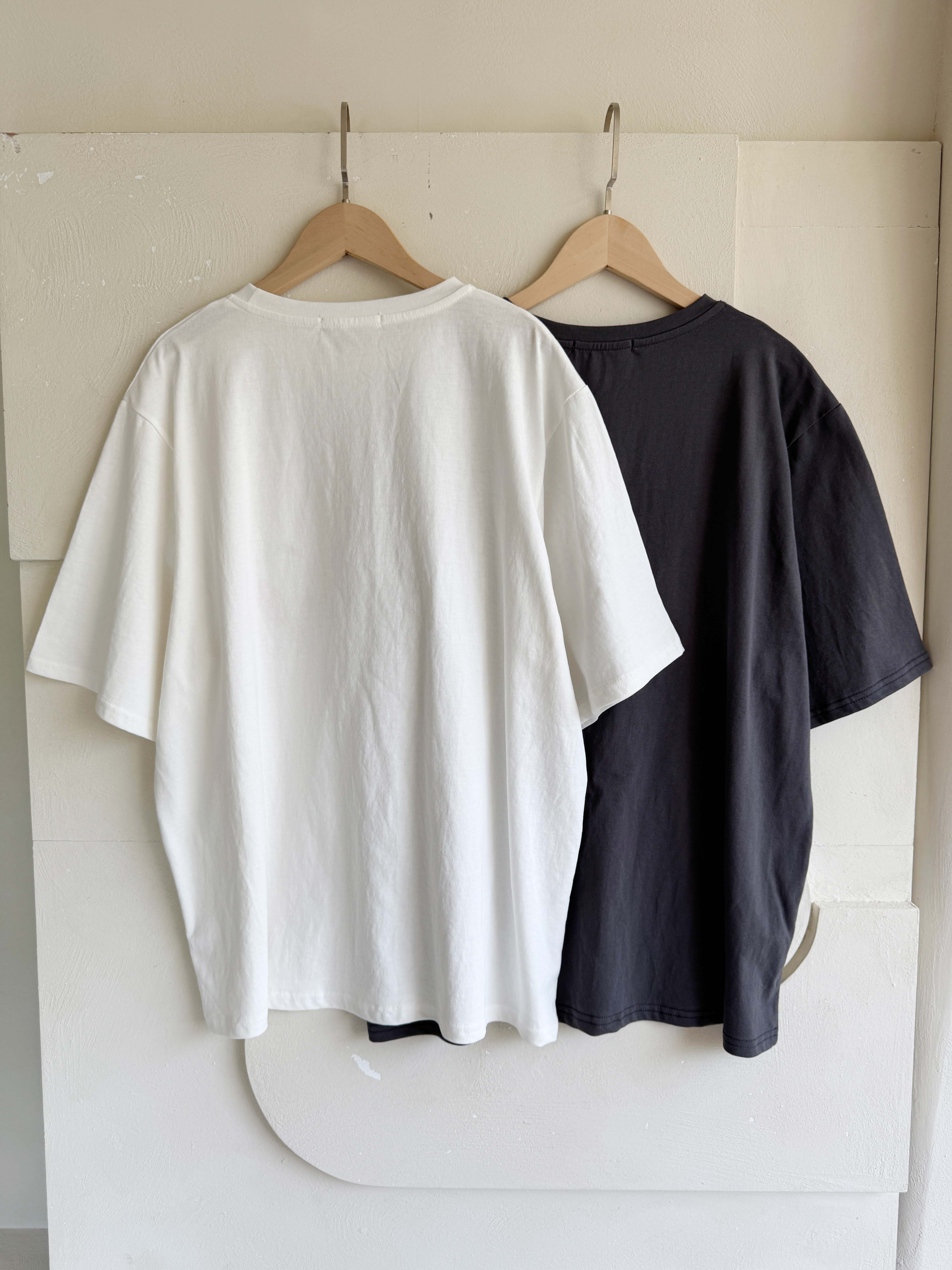 BS韓國手繪派對小狗 T (兩色)