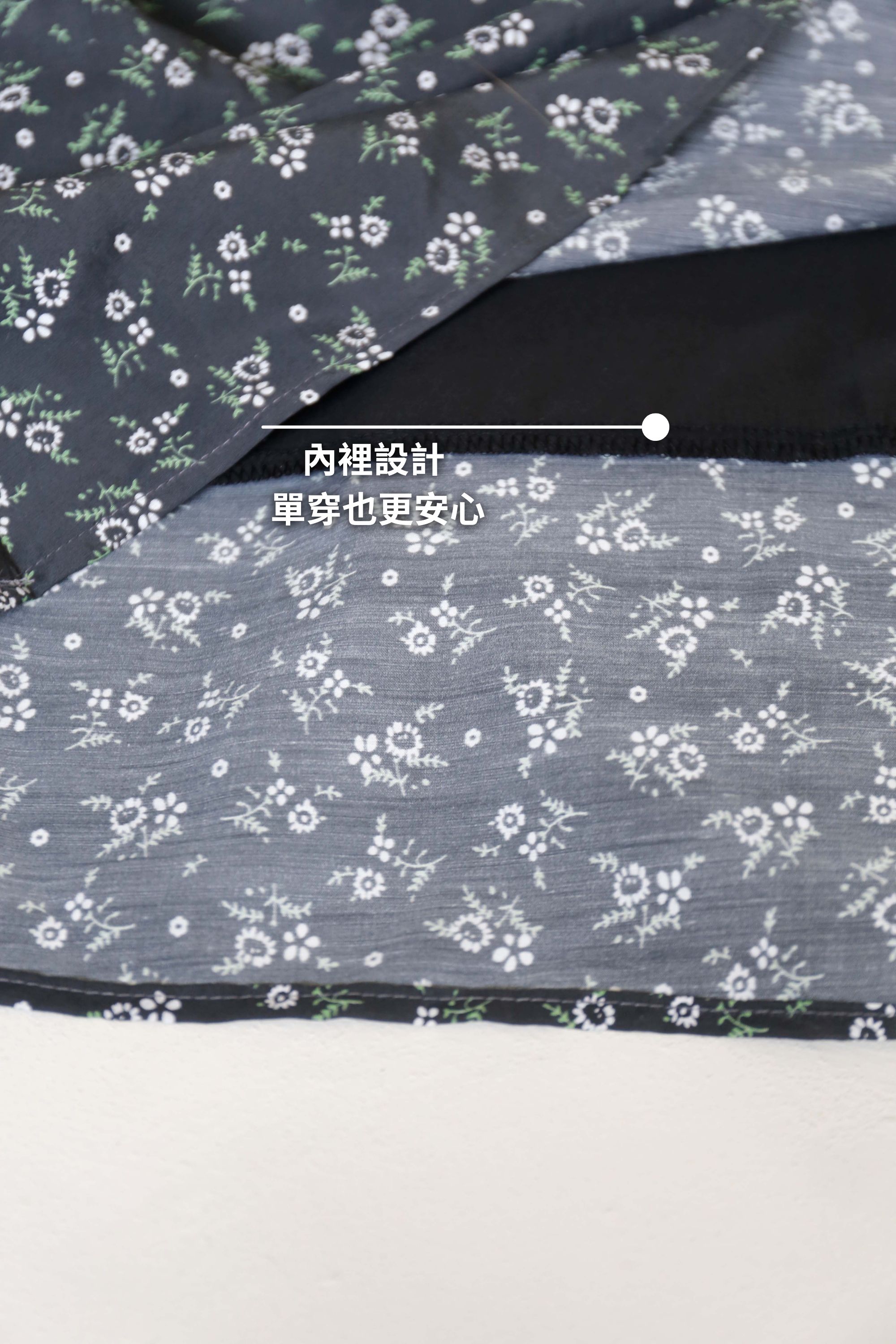 BS韓國敏雅碎花長洋裝(兩色)