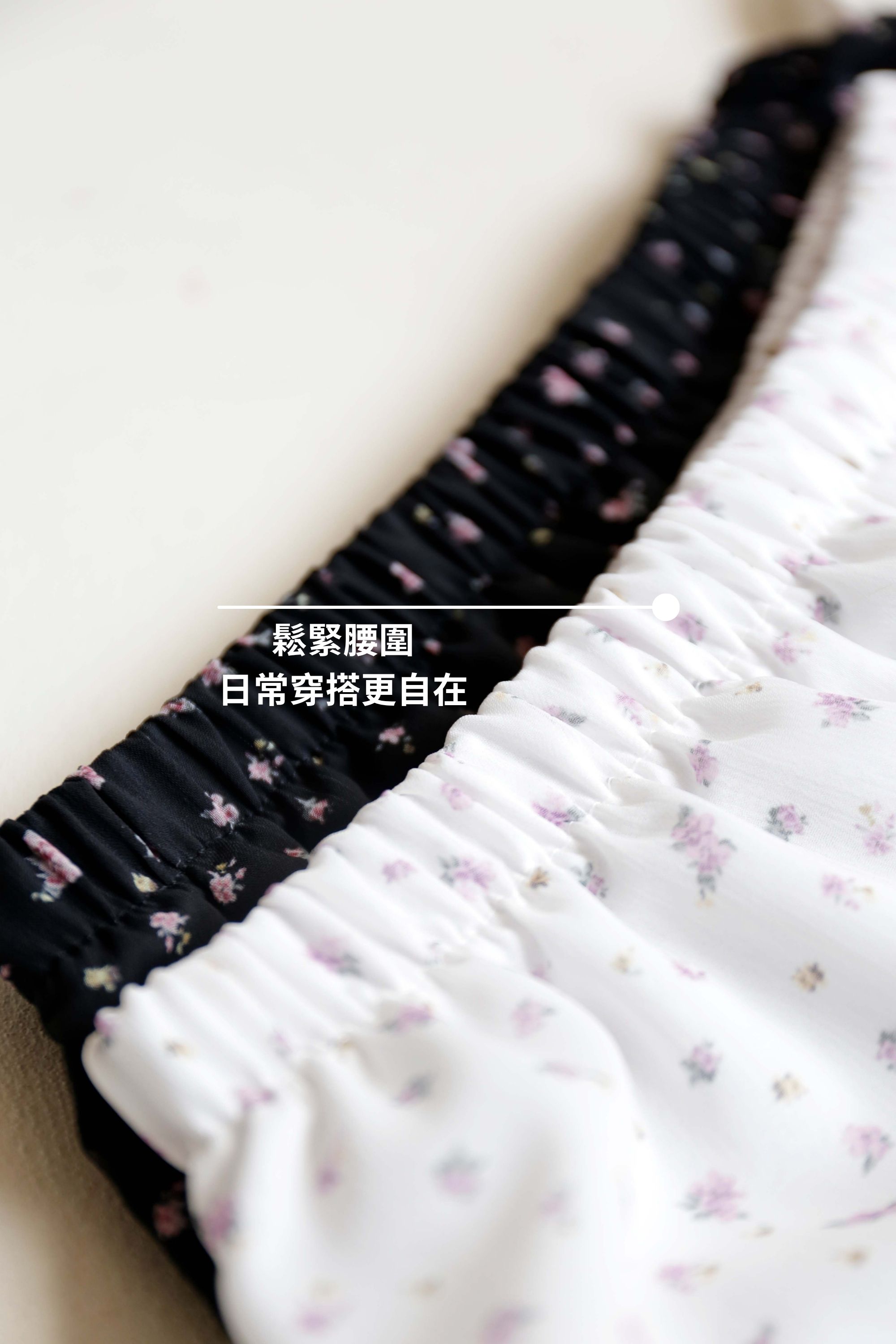 BS韓國恩菲碎花雪紡裙(兩色)