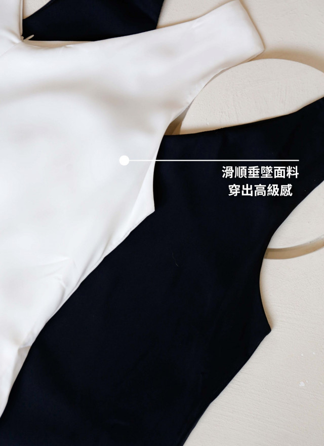 BS韓國侑莉V領洋裝(兩色)