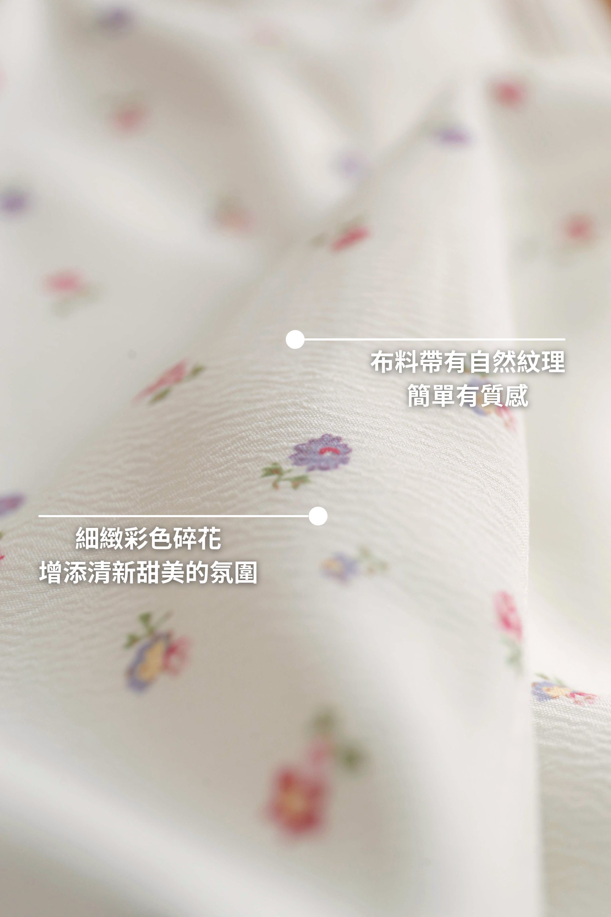 BS韓國喬安碎花V領洋裝