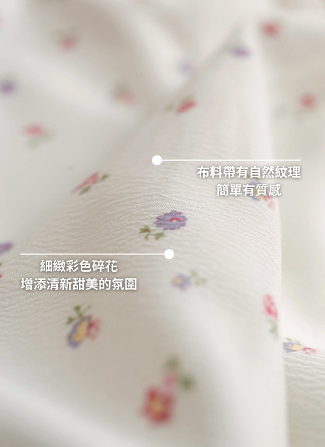 BS韓國喬安碎花V領洋裝
