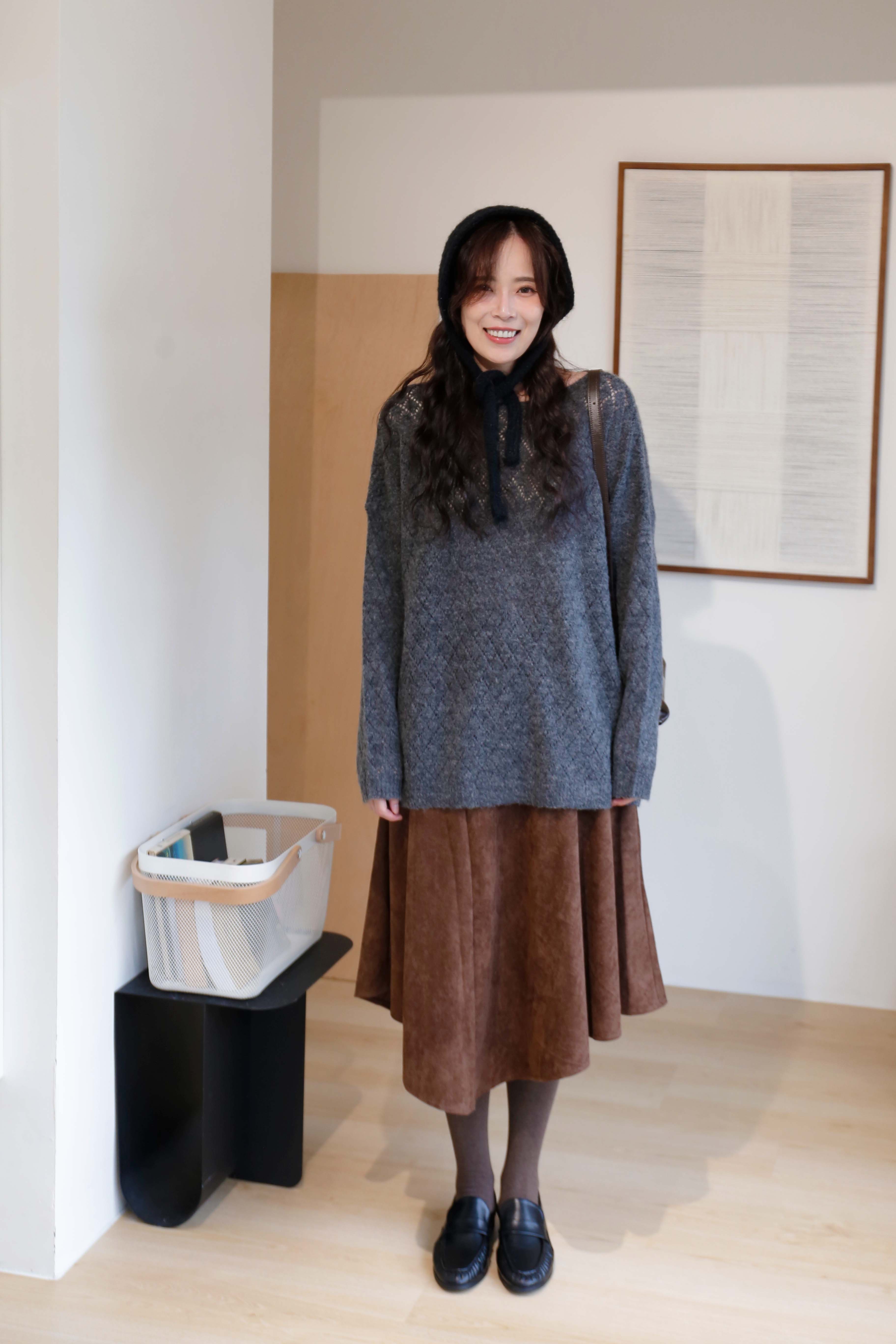 韓國羊毛宥真遮耳髮帶(4色)
